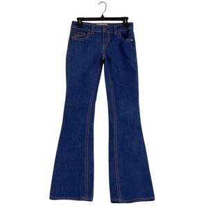 MEK Denim Blue Jeans Womens  26x34 Chicago Boot Cut‎ Mid Rise Decorative Pockets